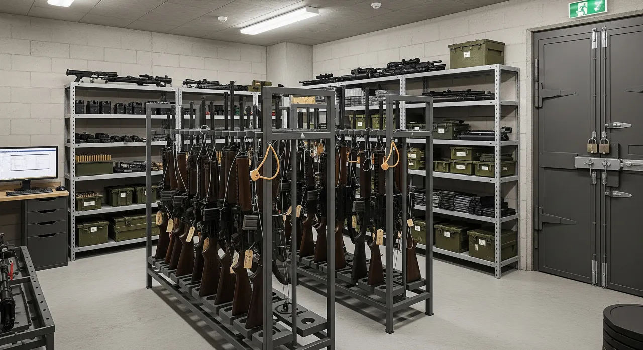 Intelligent cabinets for armory tracking
